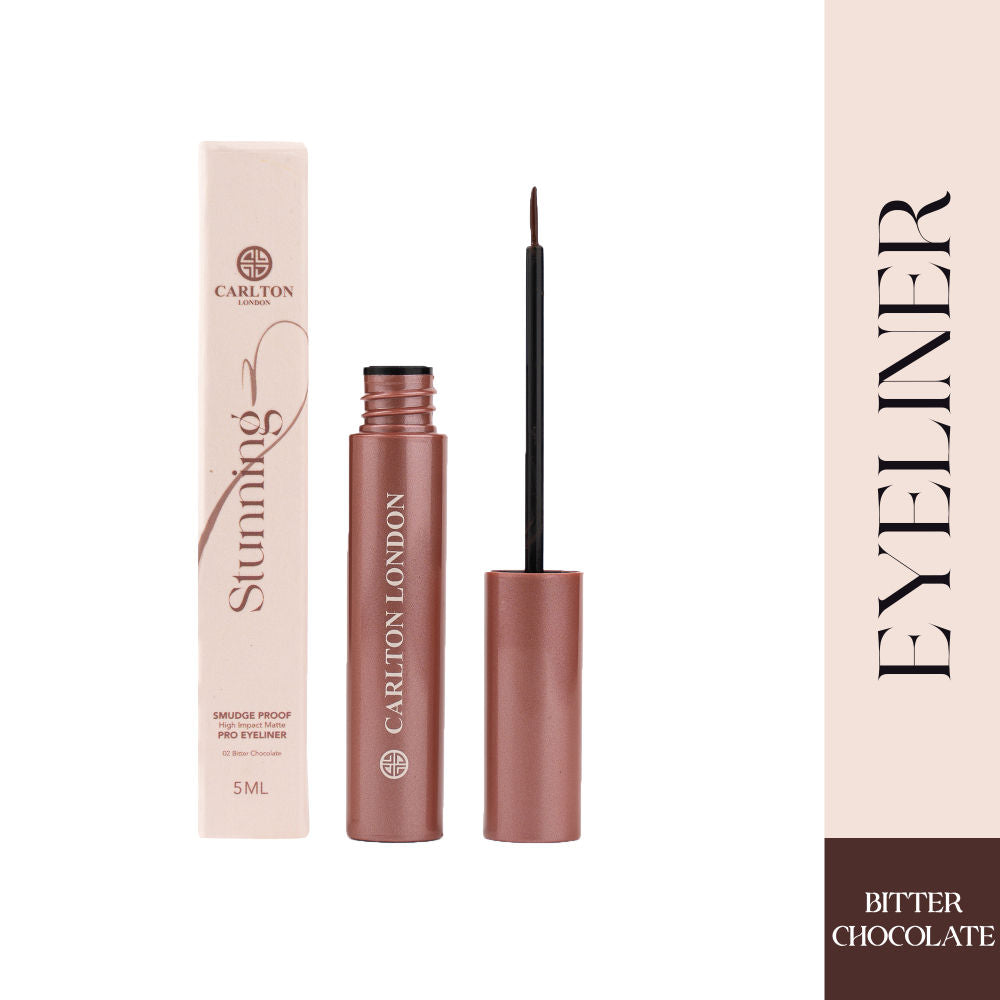 Carlton London Liquid Eyeliner Smudgeproof, Waterproof & Lasts Upto 24 Hrs Process Black