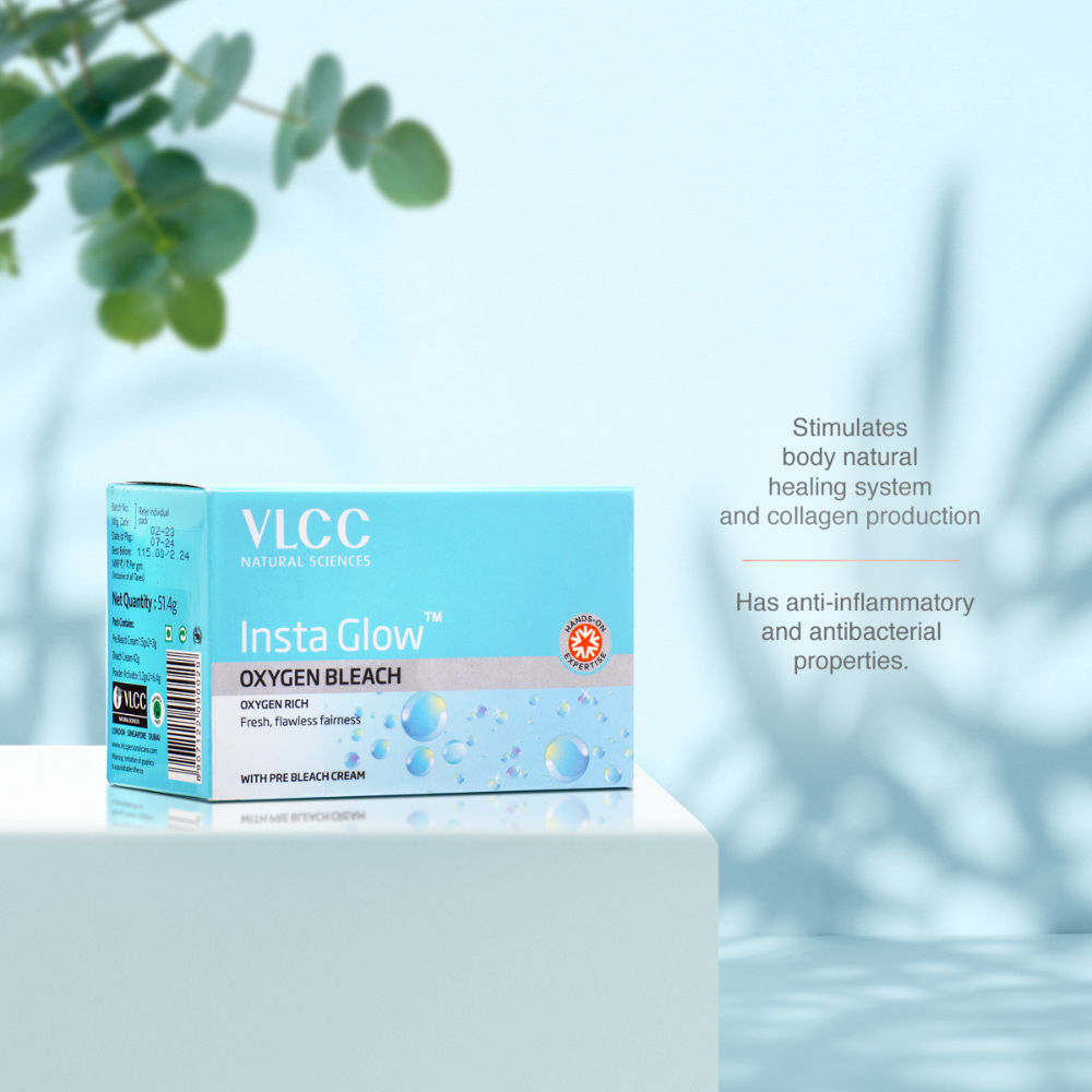 VLCC Insta Glow Oxygen Bleach