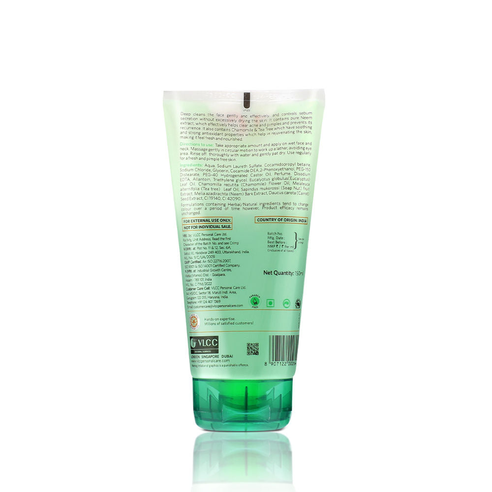 VLCC Neem Face Wash (Buy 1 Get 1) (Each 150ml)