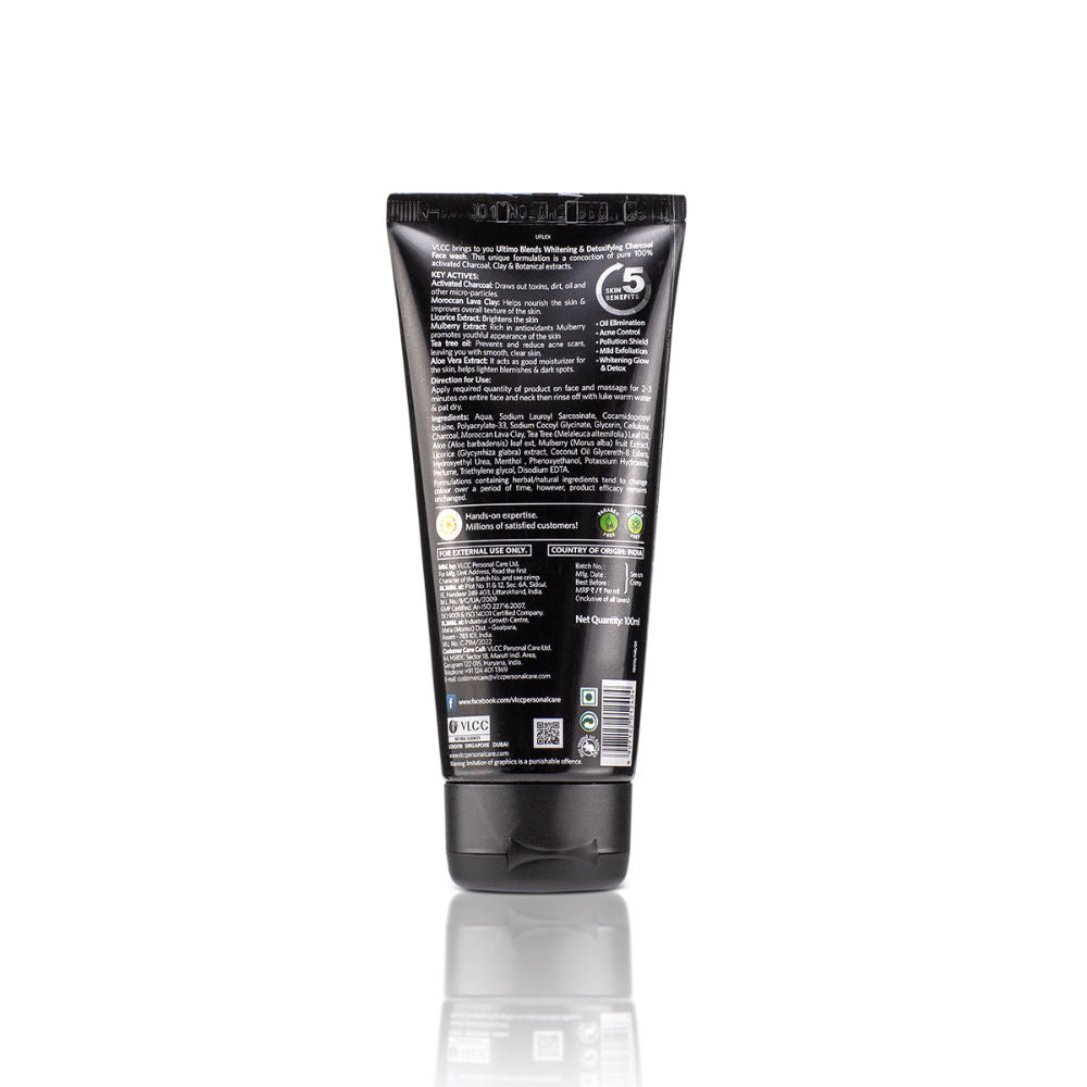 VLCC Ultimo Blends Charcoal Face Wash For Whitening & Detoxifying