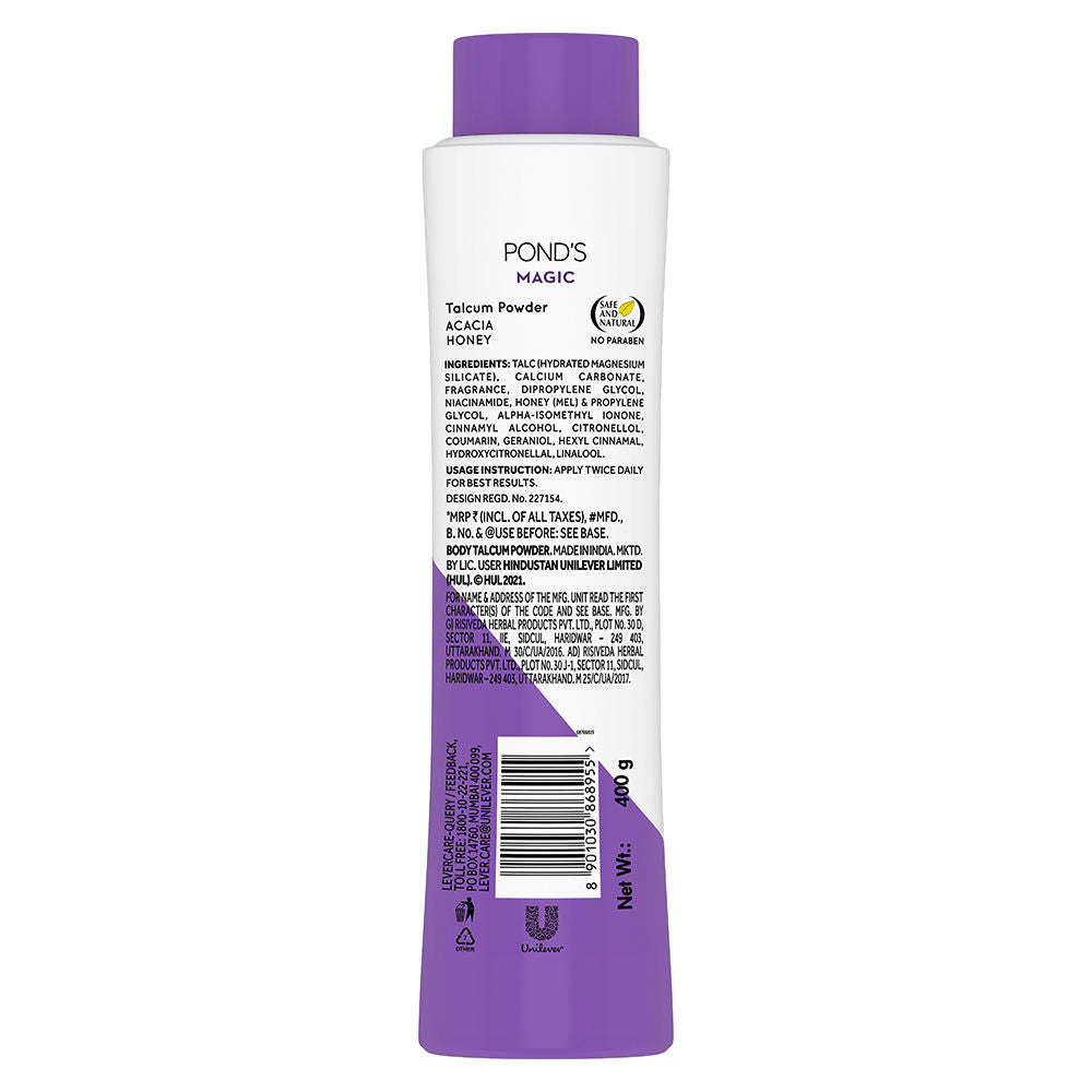 Ponds Magic Freshness Talc With Acacia Honey
