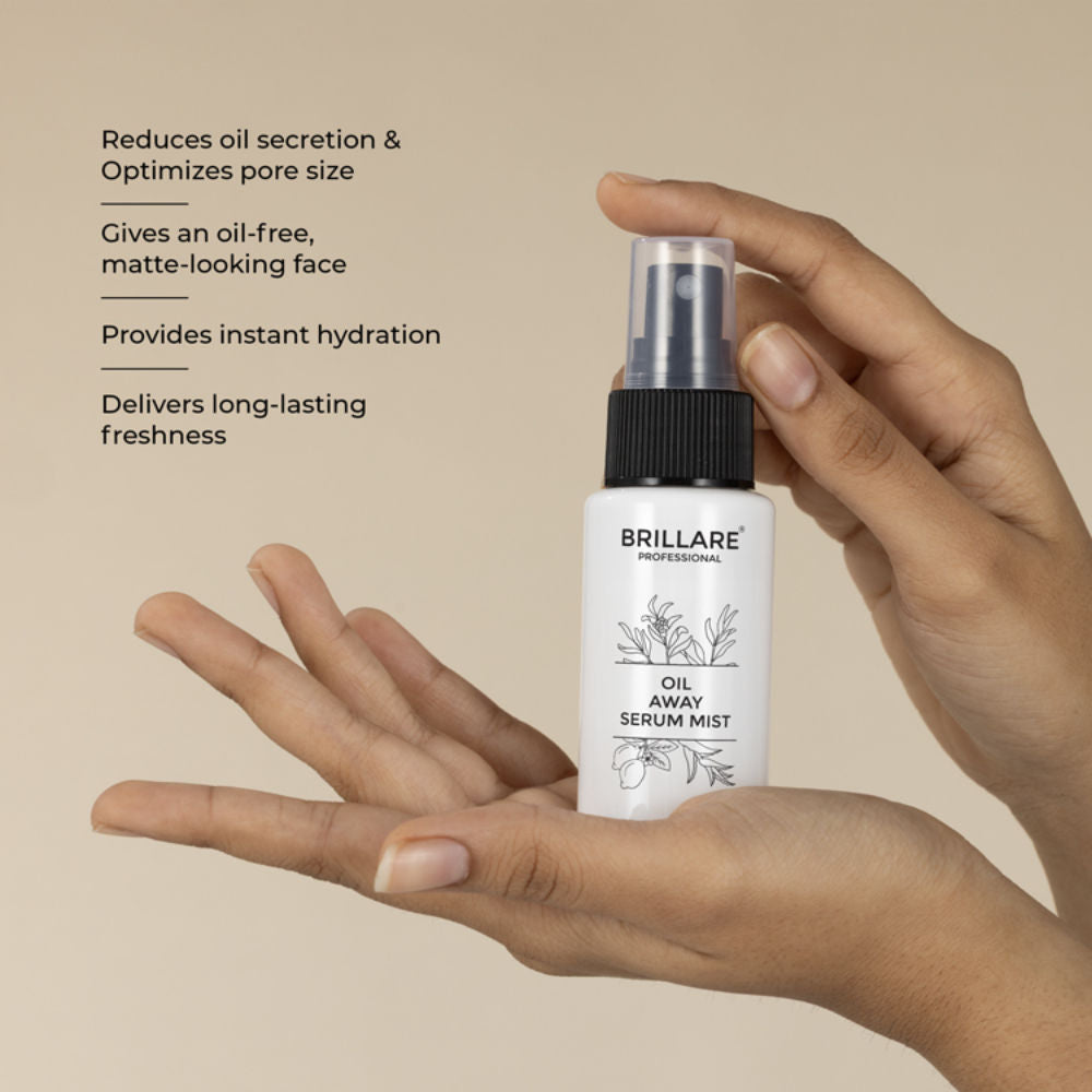 Brillare Oil Away Serum Mist For Oily & Acne Prone Skin