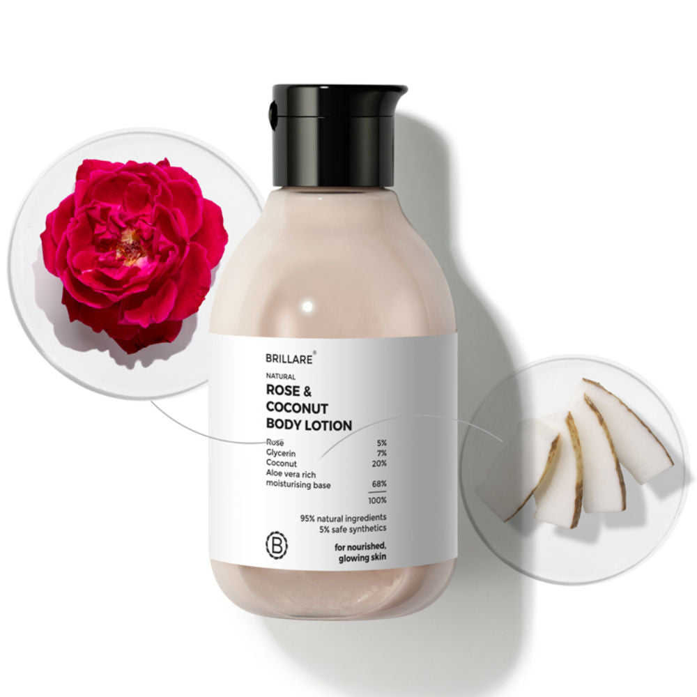 Brillare Rose & Coconut Body Lotion