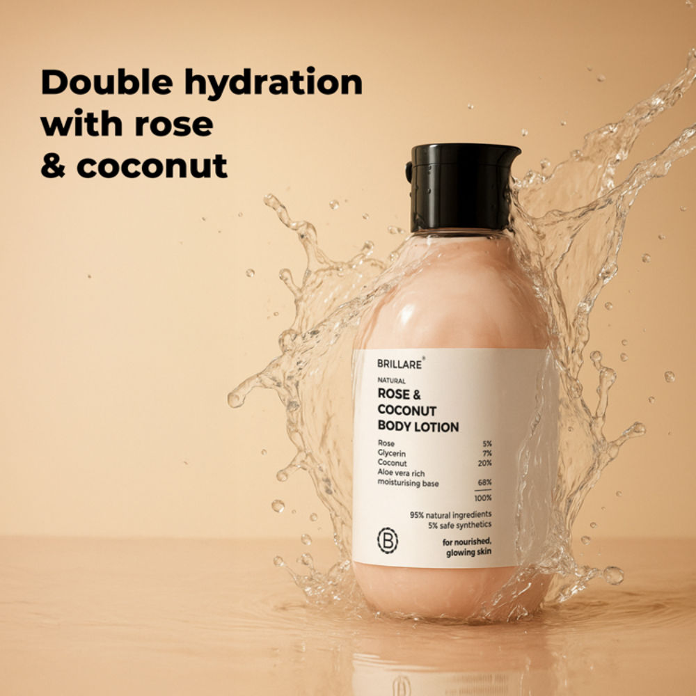 Brillare Rose & Coconut Body Lotion