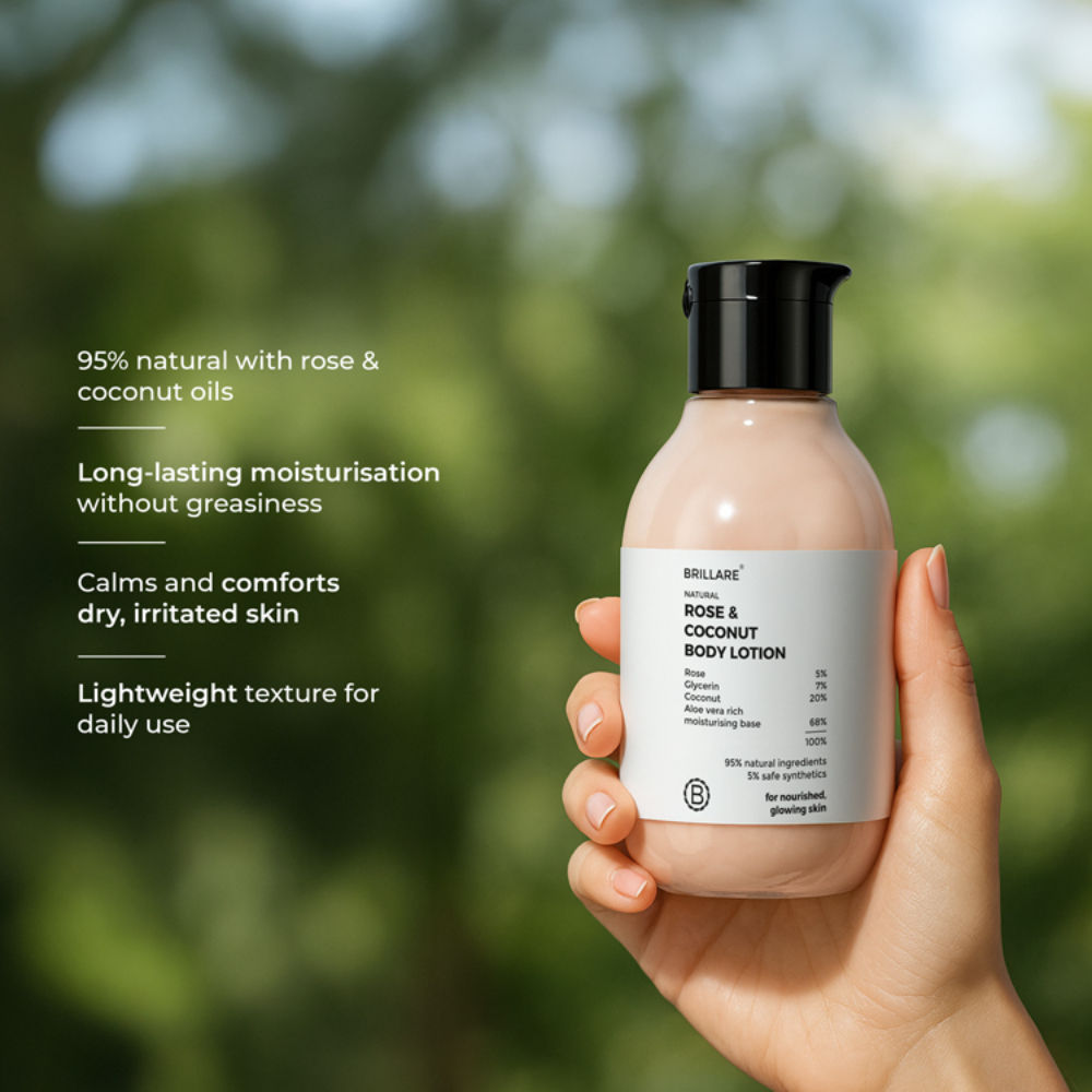 Brillare Rose & Coconut Body Lotion
