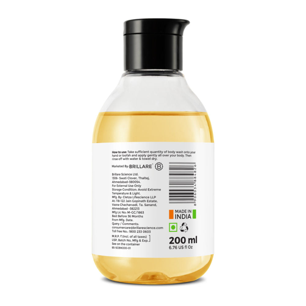 Brillare Saffron & Coconut Body Wash
