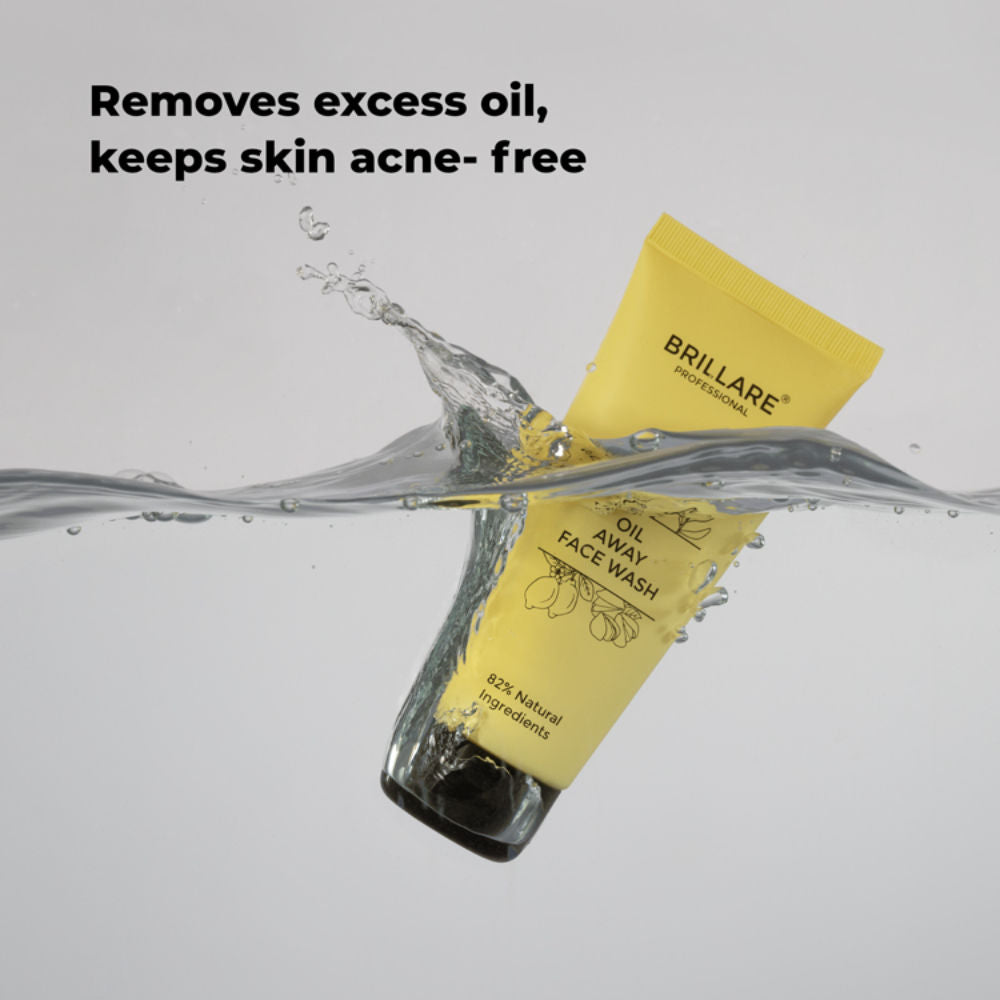 Brillare Professional Oil Away Face Wash for Oily Skin & Acne Prone Skin