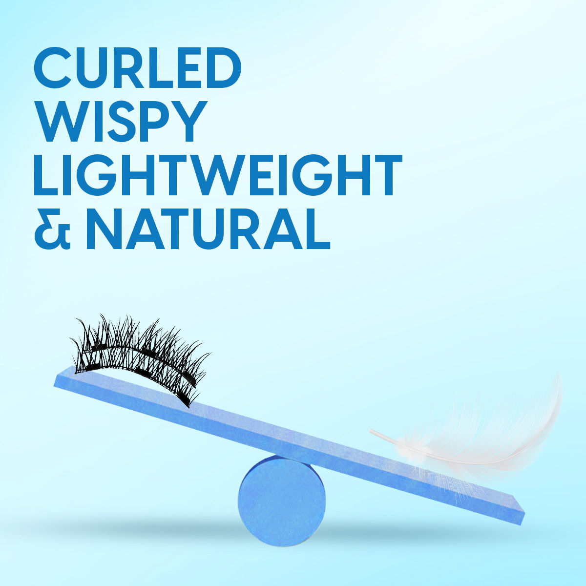 Matra False Magnetic Eyelashes & Applicator - No Glue Needed, Natural-looking & Reusable Fake Lashes