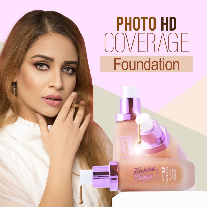 FASHION COLOUR Platinum Photo Hd Coverage Foundation