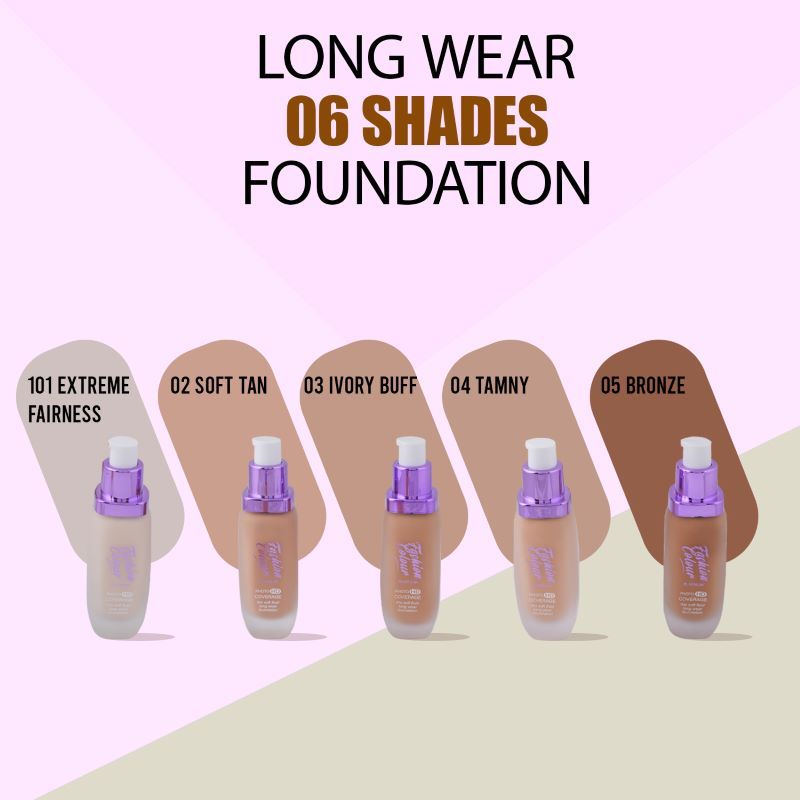 FASHION COLOUR Platinum Photo Hd Coverage Foundation