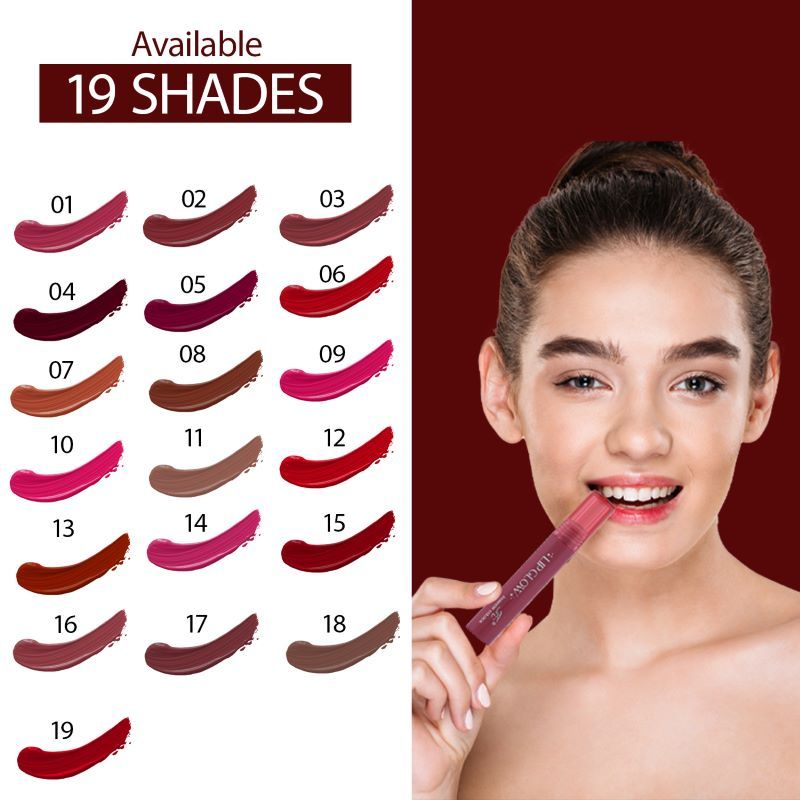 FASHION COLOUR Pretty Lip Glow Liquid Lipstick
