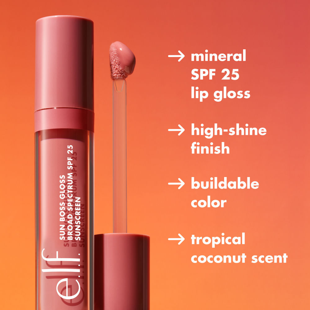 e.l.f. Cosmetics Sun Boss Gloss SPF 25