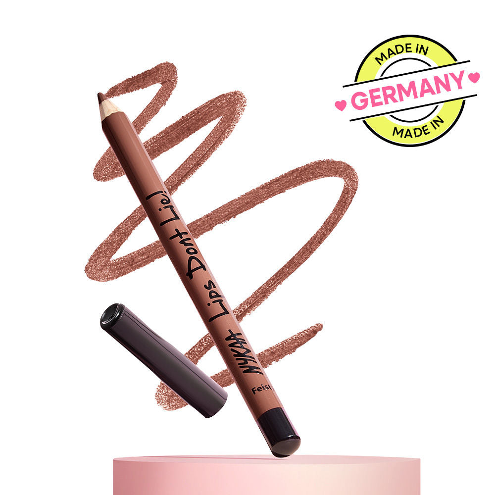 Nykaa Lips Don’t Lie! Matte Lip Liner Feisty Brunette