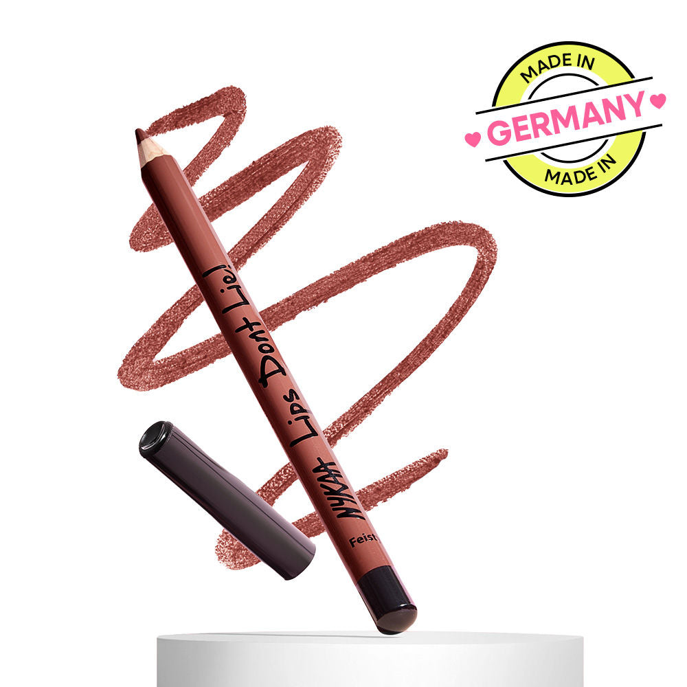Nykaa Lips Don’t Lie! Matte Lip Liner Feisty Brunette