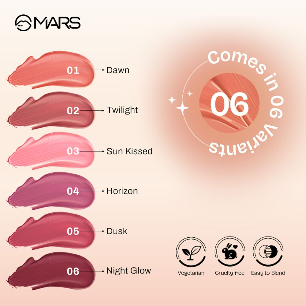MARS Liquid Blush Hour Dewy-Matte Finish