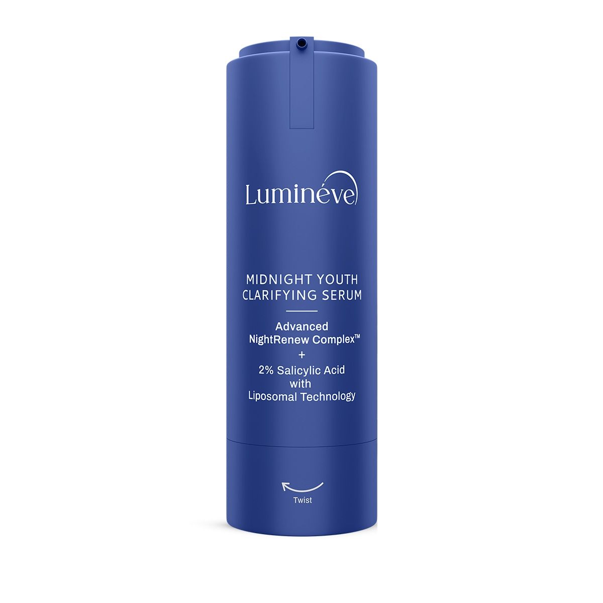 Lumineve 2% Salicylic Acid Face Serum for Active Acne & Pores with Advanced NightRenew Complex