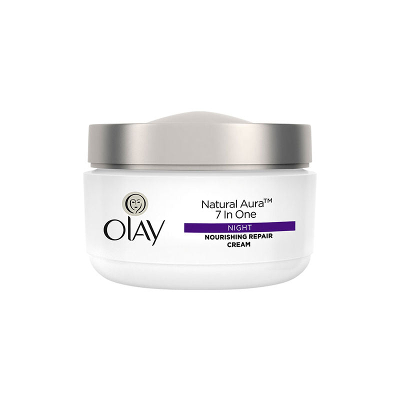 Olay Natural Aura Day Cream With SPF 15, Glowing Radiance Cream With Niacinamide, Vitamin Pro B5, E