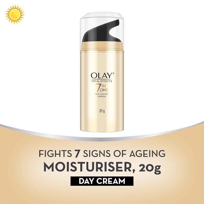 Olay Total Effects Day Cream, Fights 7 Signs of Ageing With Niacinamide & Green Tea Extracts