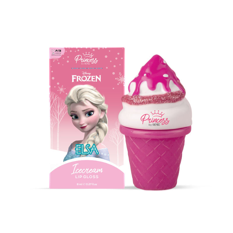 Renee Cosmetics Disney Frozen Princess By Renee Icecream Lip Gloss Elsa