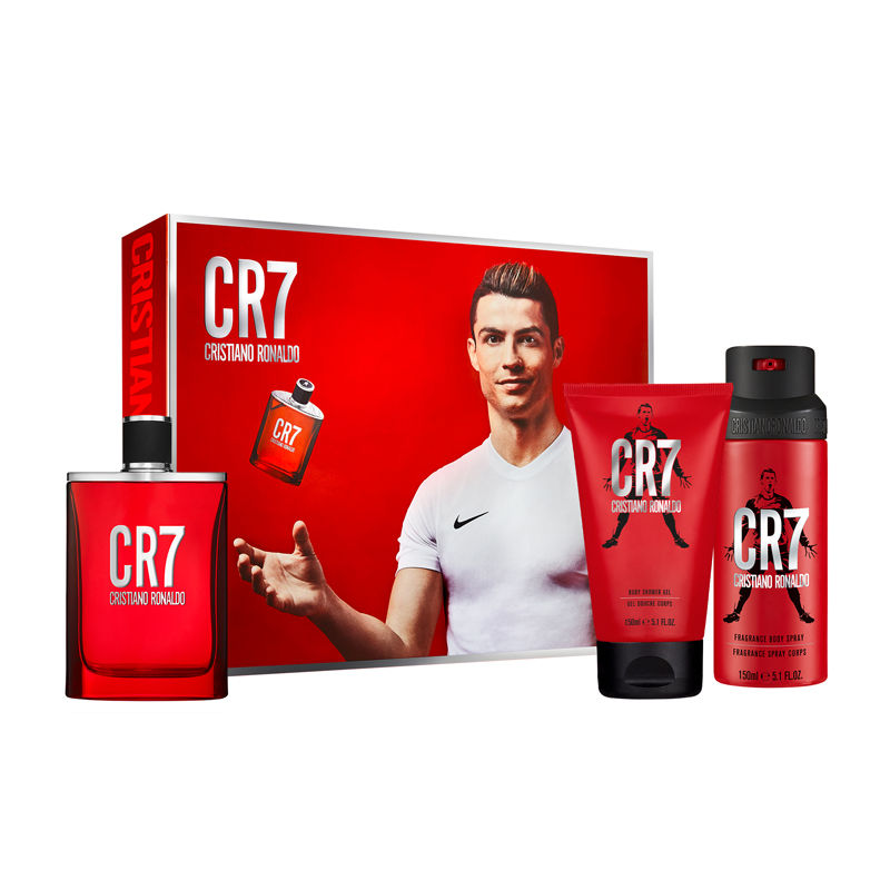 Cristiano Ronaldo CR7 Set Eau de Toilette + Shower Gel + Deodorant Spray
