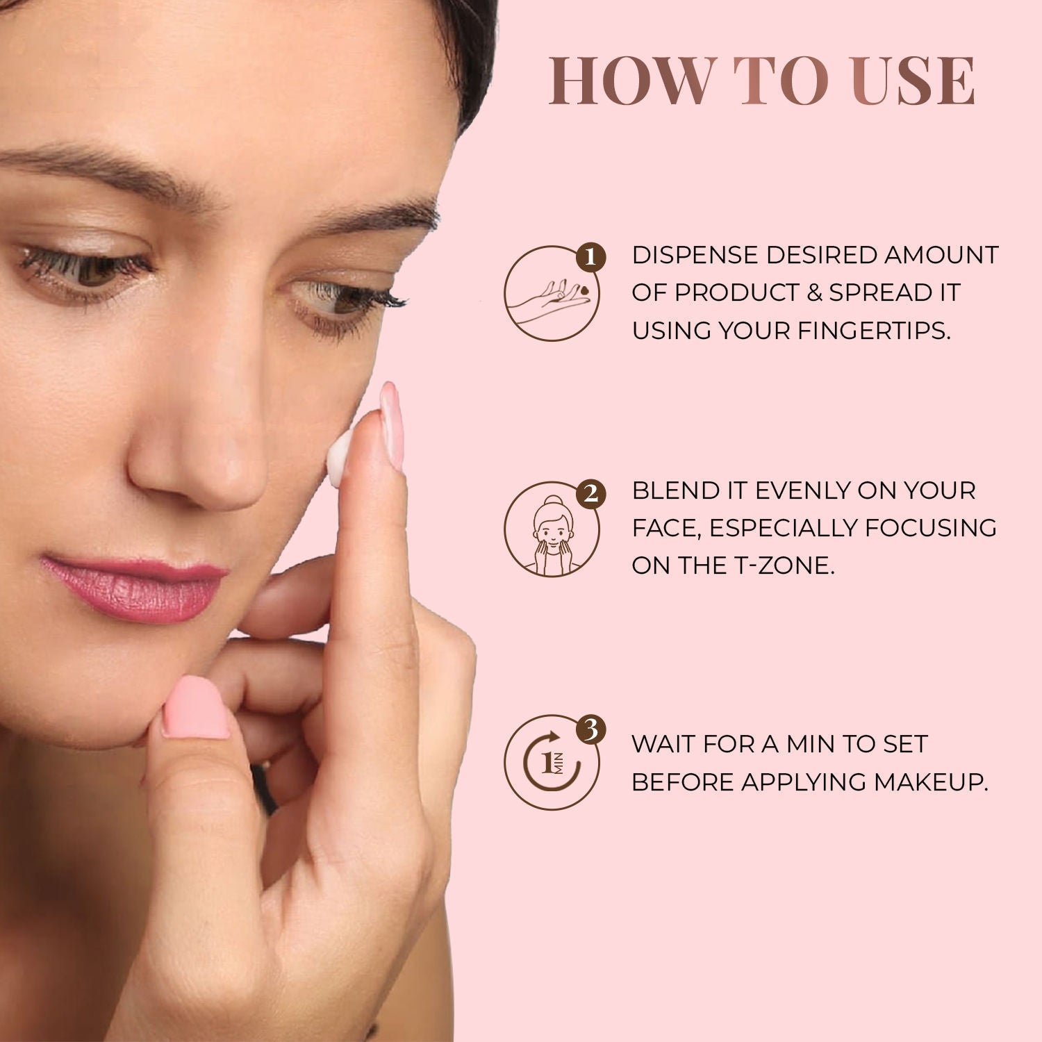Just Herbs 3 In 1 Pore-Refining, Mattifying & Hydrating Face Primer with SPF 15+