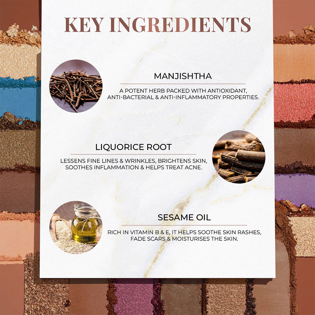 Just Herbs Enriched 9 In 1 Long Lasting Eyeshadow Palette