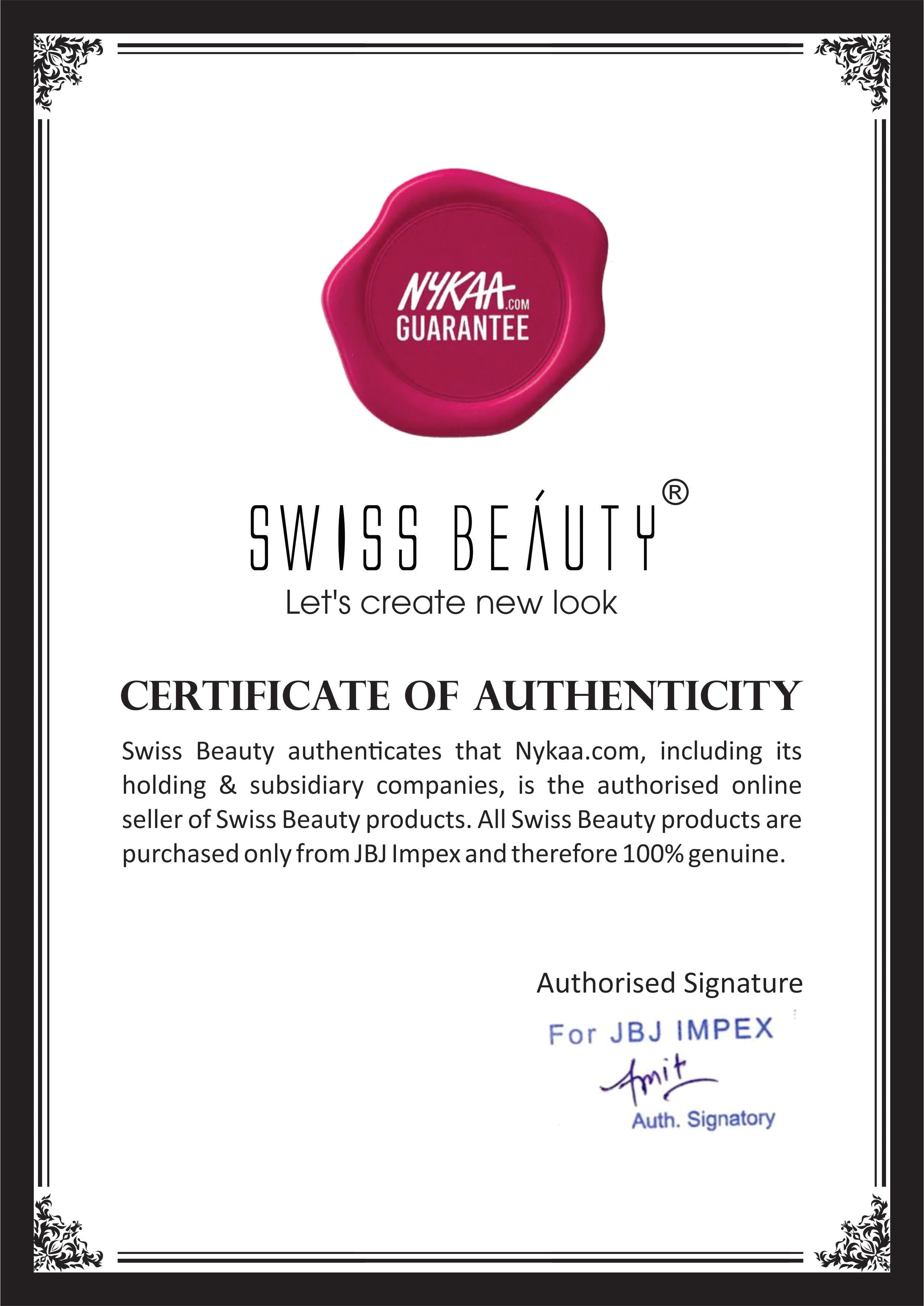 Swiss Beauty Soft Kohl Kajal - Black