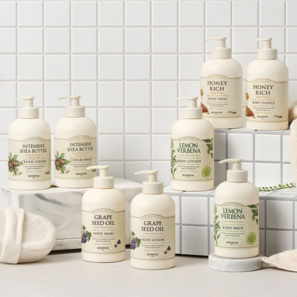Skinfood Intensive Shea Butter Cream Wash - Nourishing, Moisturizing, Skin Softening