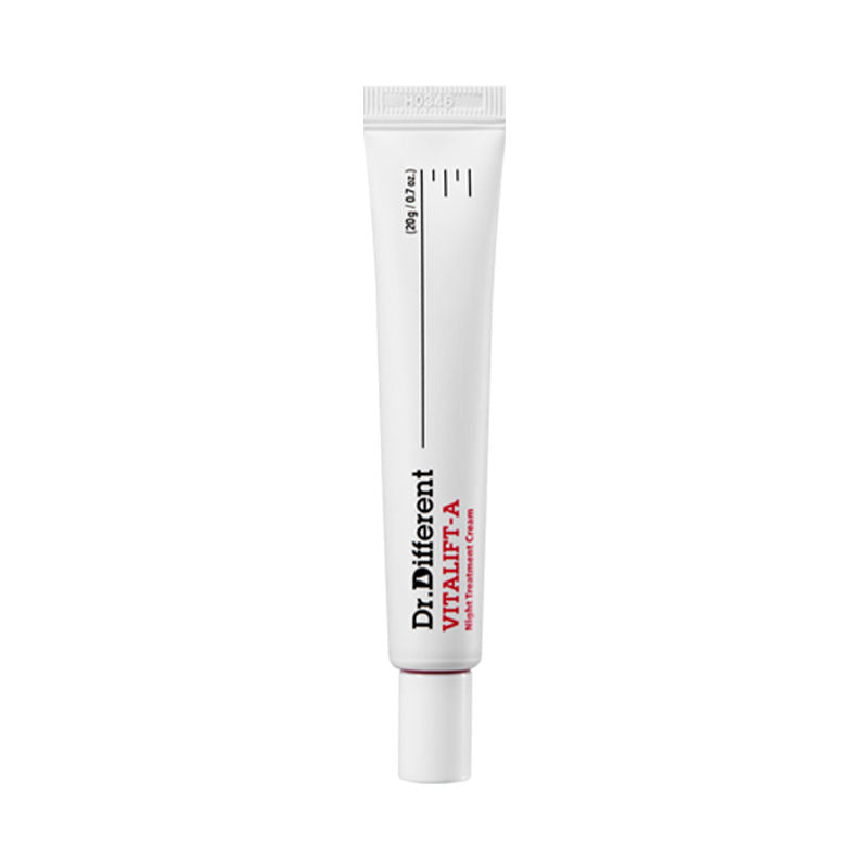 Dr.Different VITALIFT-A, 0.05% Retinal Night Cream for Fine Lines, Texture & Early Aging