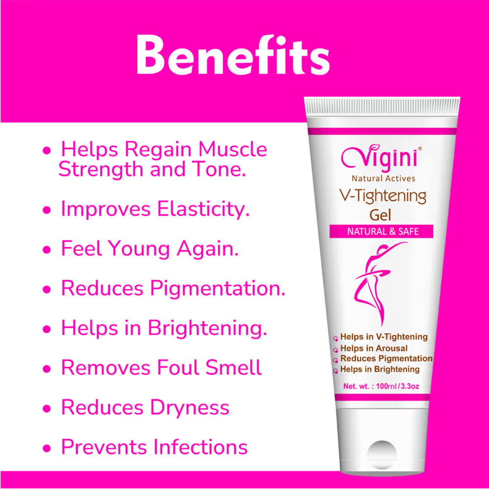 Vigini Vaginal V Tightening Cream Gel Vagina Moisturizer Whitening Intimate Dark Private Bikini Area