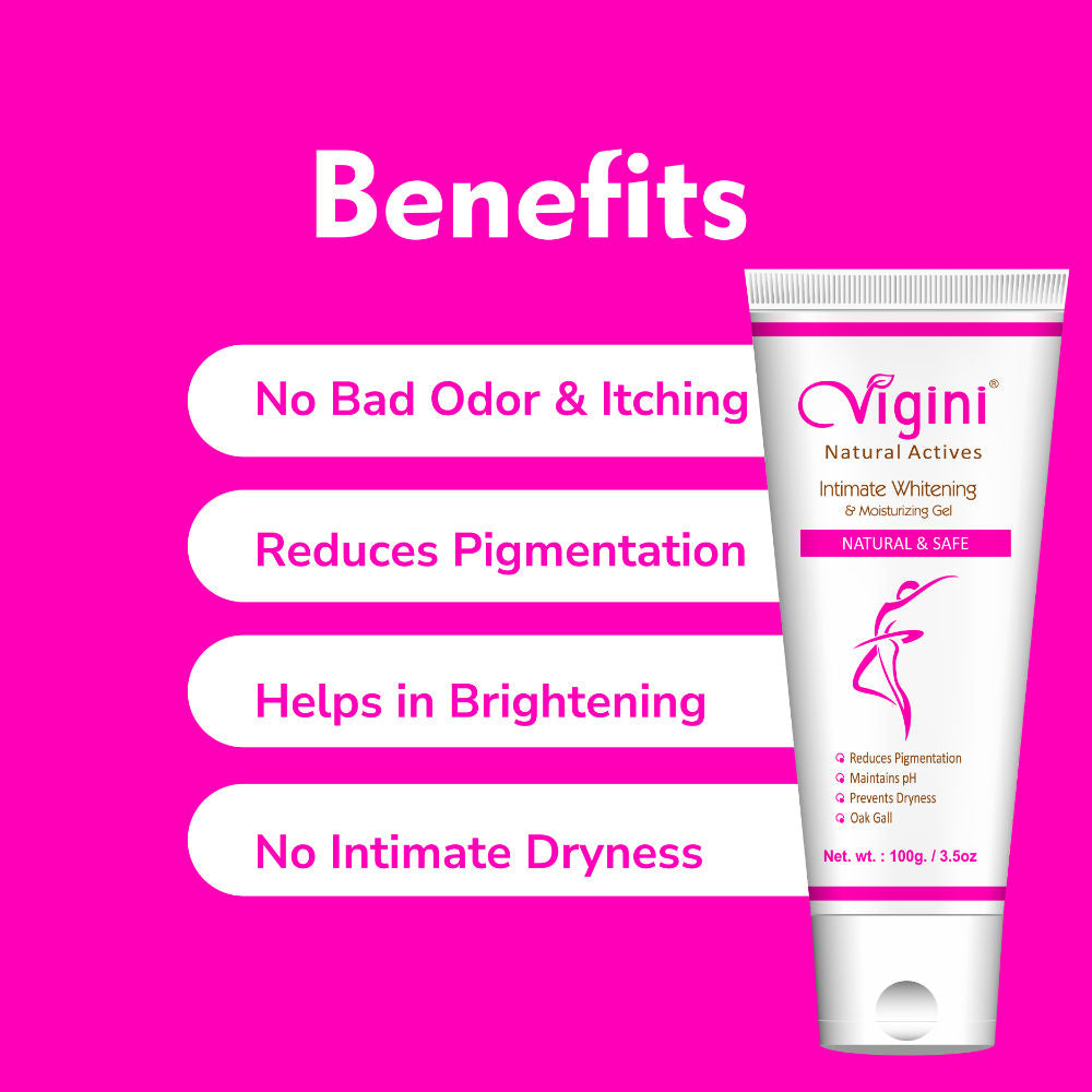 Vigini Intimate Lightening Serum Cream Private Part Vaginal Dark Bikini Area Whitening Brightening