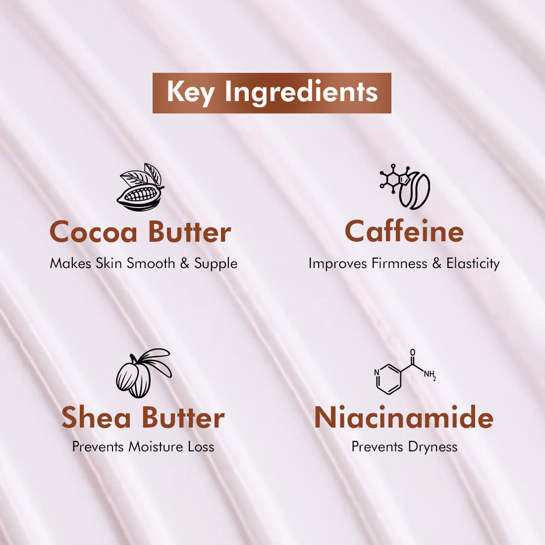 MCaffeine Summer Breeze Perfume Body Lotion With Niacinamide & Cocoa Butter Fresh Aquatic Fragrance