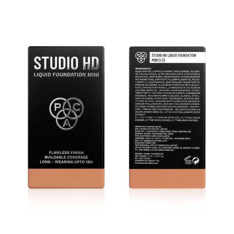 PAC Studio HD Liquid Mini Foundation