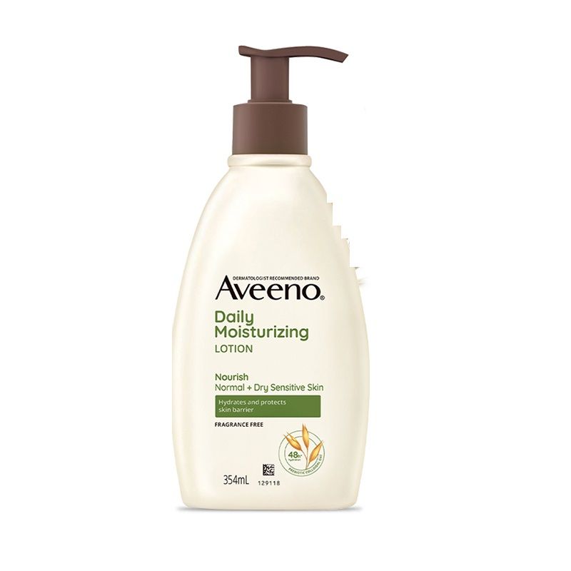 Aveeno Daily Moisturising Lotion - Natural Oat Body Moisturizer For Normal, Dry & Sensitive Skin