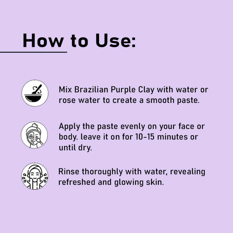MINATURE Brazilian Purple Clay Powder