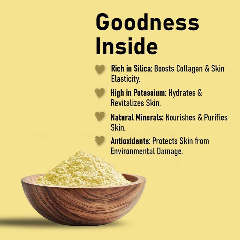 MINATURE Brazilian Yellow Clay Powder