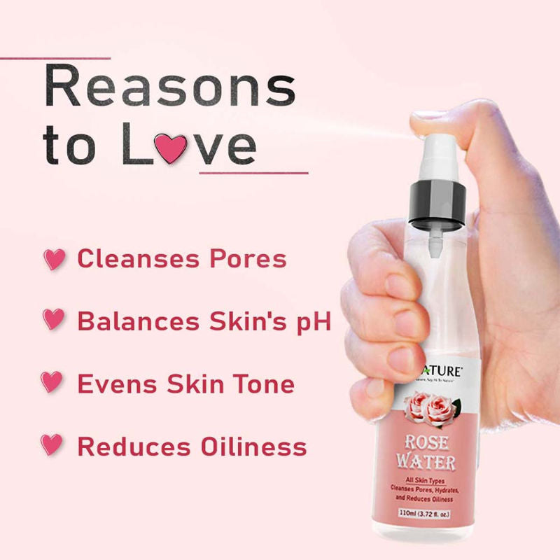 MINATURE Rose Water Facial Toner Mist