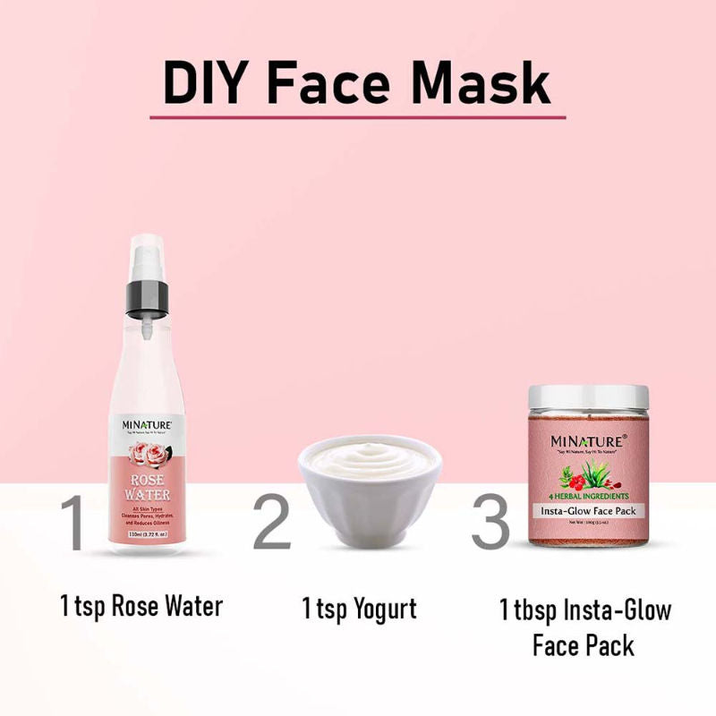 MINATURE Rose Water Facial Toner Mist