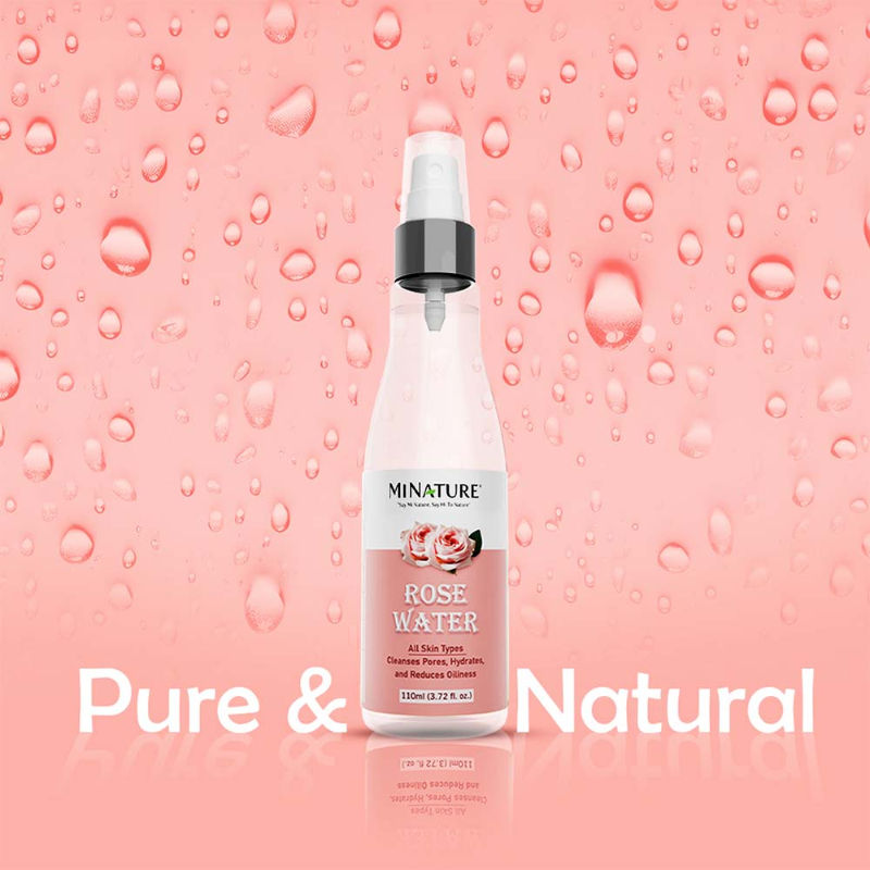 MINATURE Rose Water Facial Toner Mist