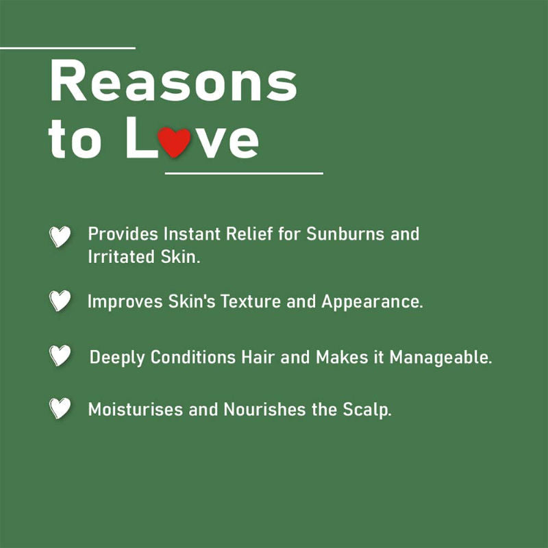 MINATURE Aloe Vera GelPure & Natural for Skin and Hair