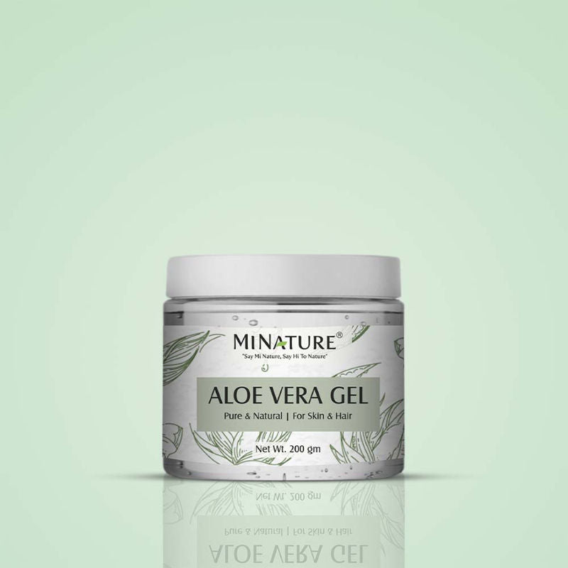 MINATURE Aloe Vera GelPure & Natural for Skin and Hair