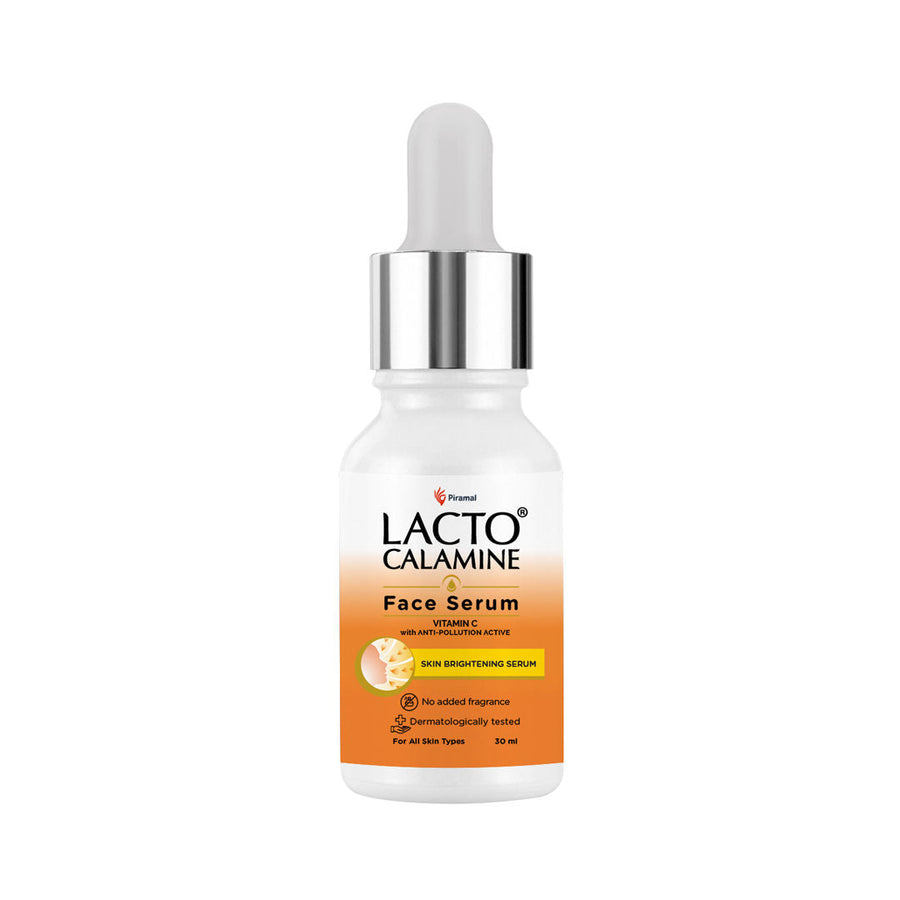 Lacto Calamine Vitamin C Face Serum with Niacinamide for Glowing Skin & Dark Spots Reduction