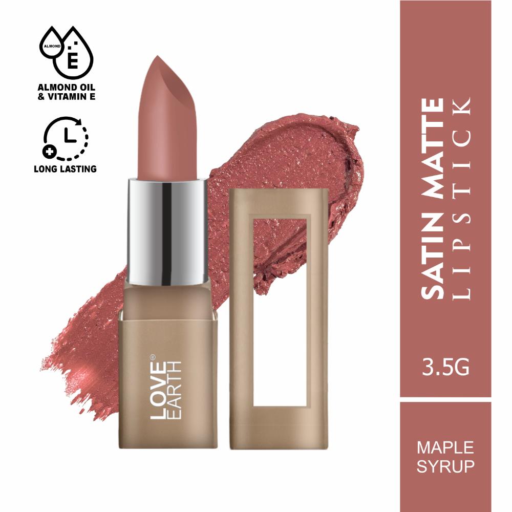 Love Earth Satin Matte Lipstick