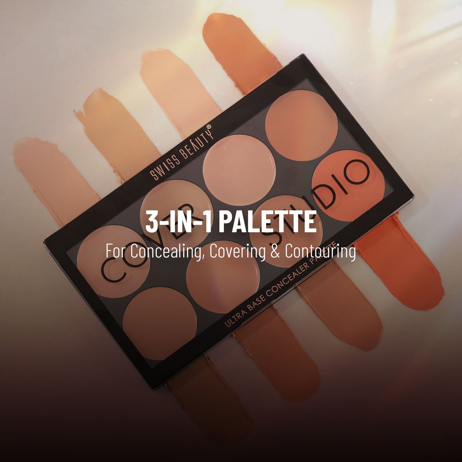 Swiss Beauty Cover Studio Ultra Base Concealer Palette