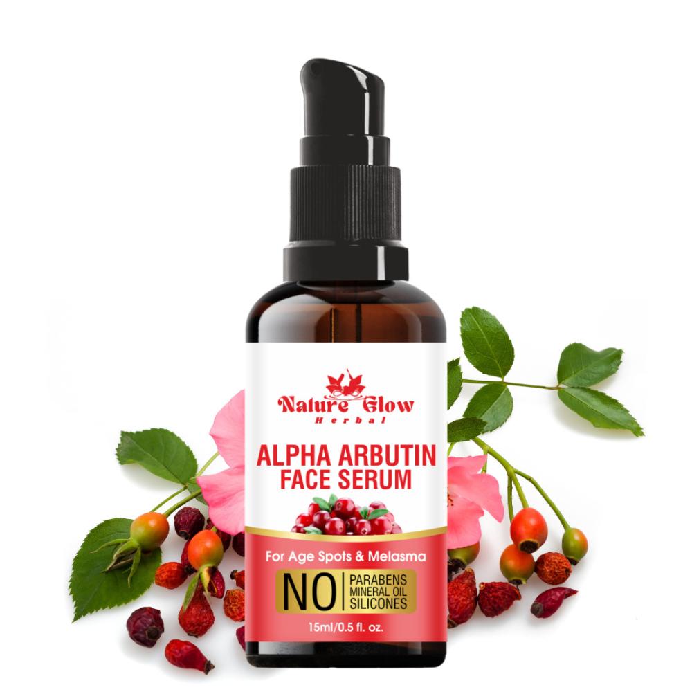 Nature Glow Herbal Alpha Arbutin Face Serum