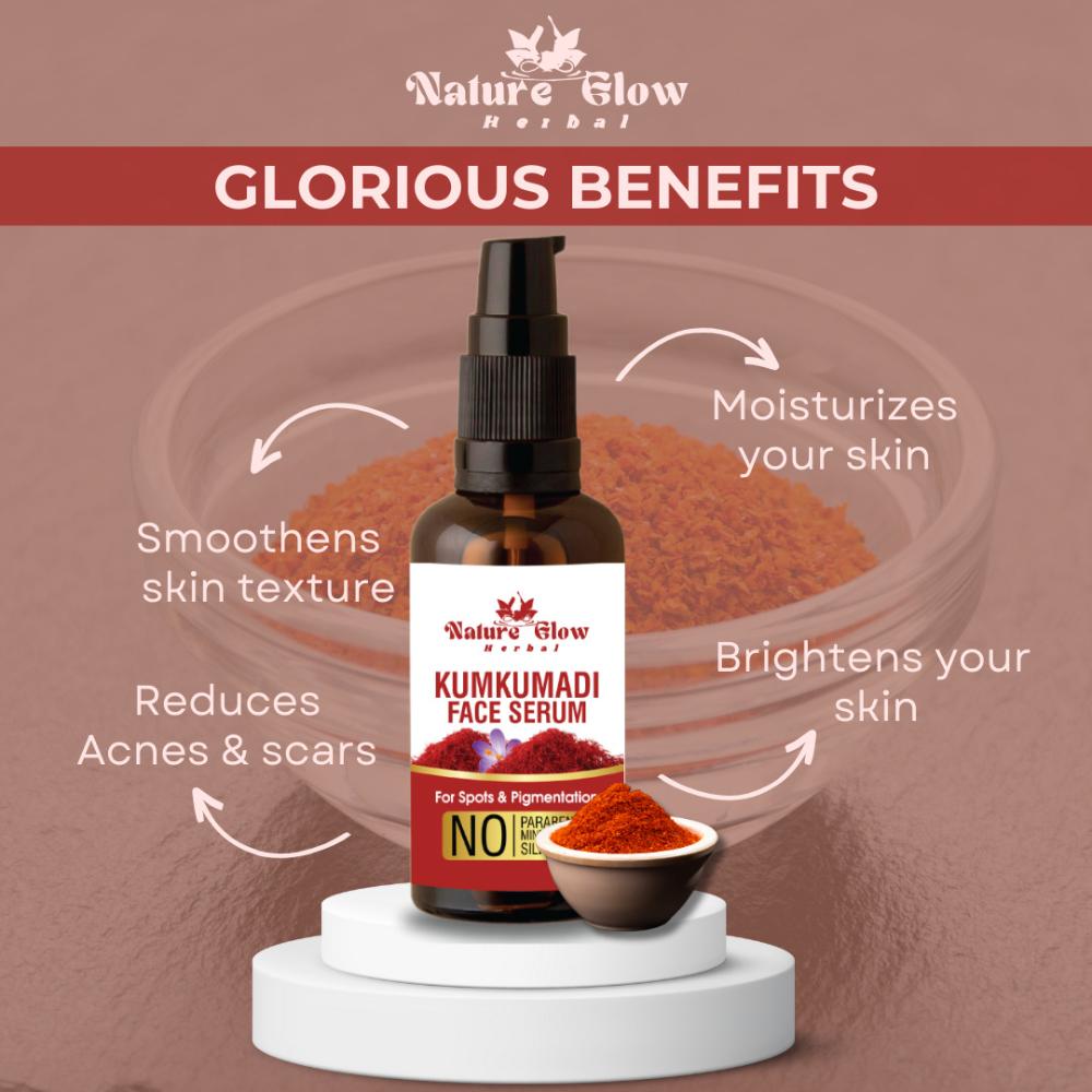 Nature Glow Herbal Glow Kumkumadi Face Serum