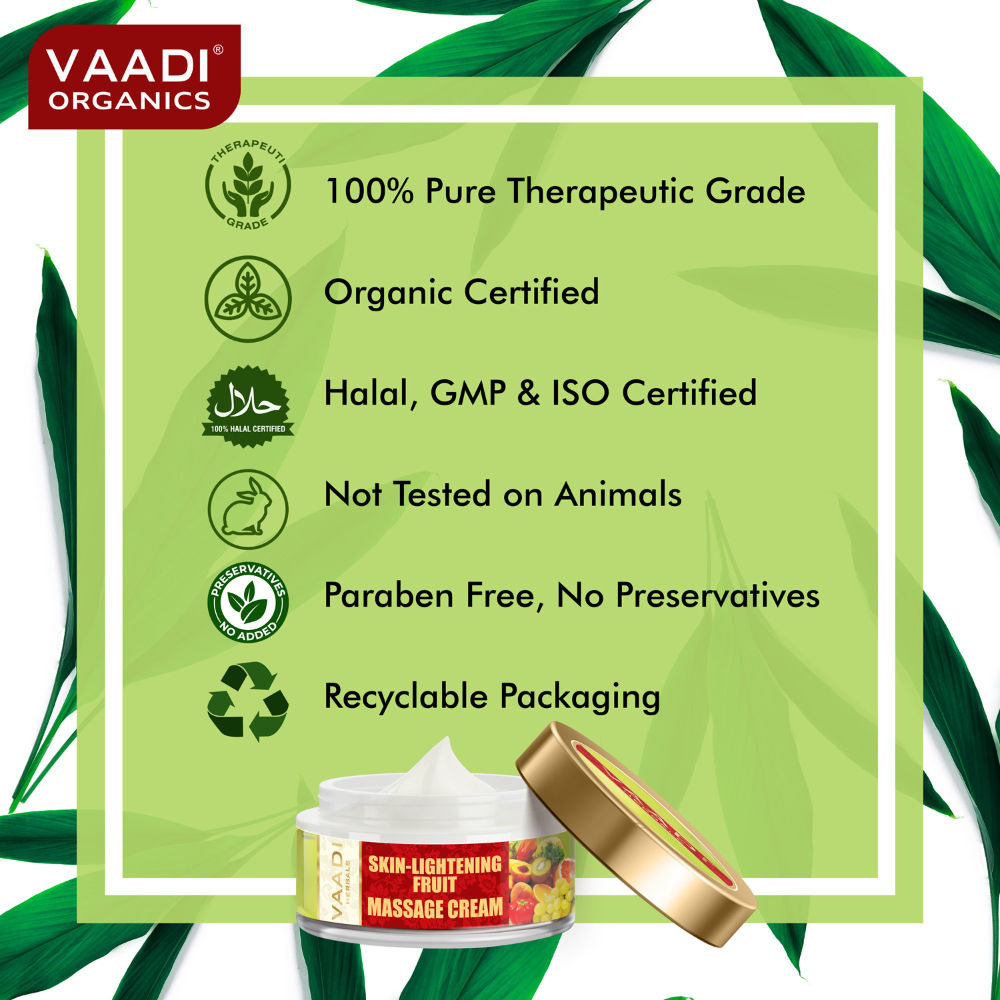 Vaadi Herbal Skin - Lightening Fruit Massage Cream