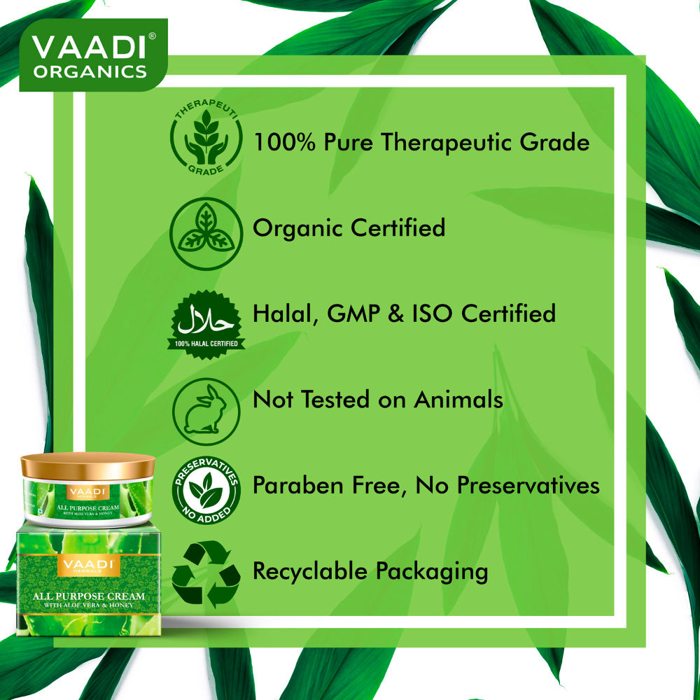 Vaadi Herbals All Purpose Cream With Aloe Vera & Honey