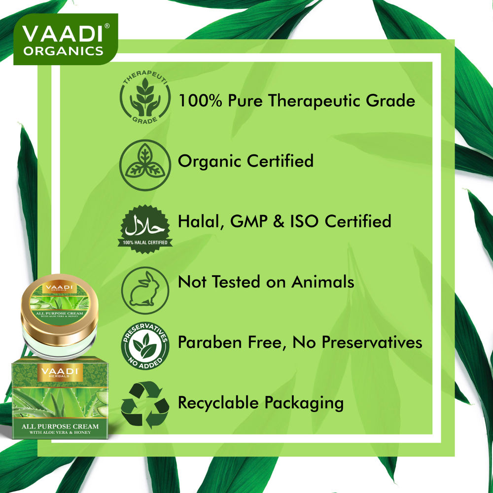 Vaadi Herbals All Purpose Cream With Aloe Vera & Honey