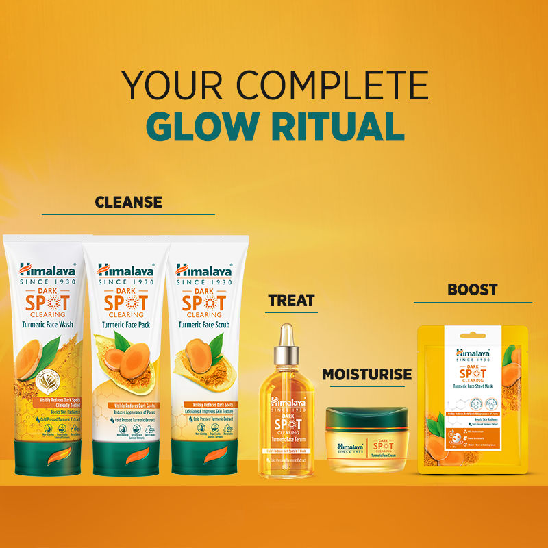Himalaya Dark Spot Clearing Turmeric Face Sheet Mask